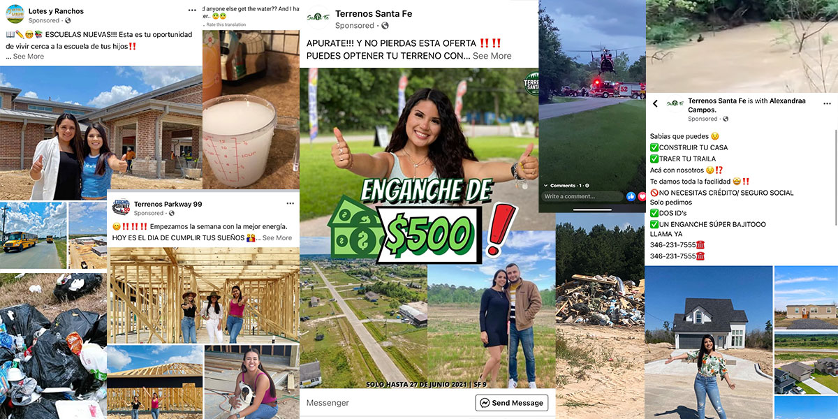 This is a Humanitarian Crisis - Terrenos Houston and Colony Ridge