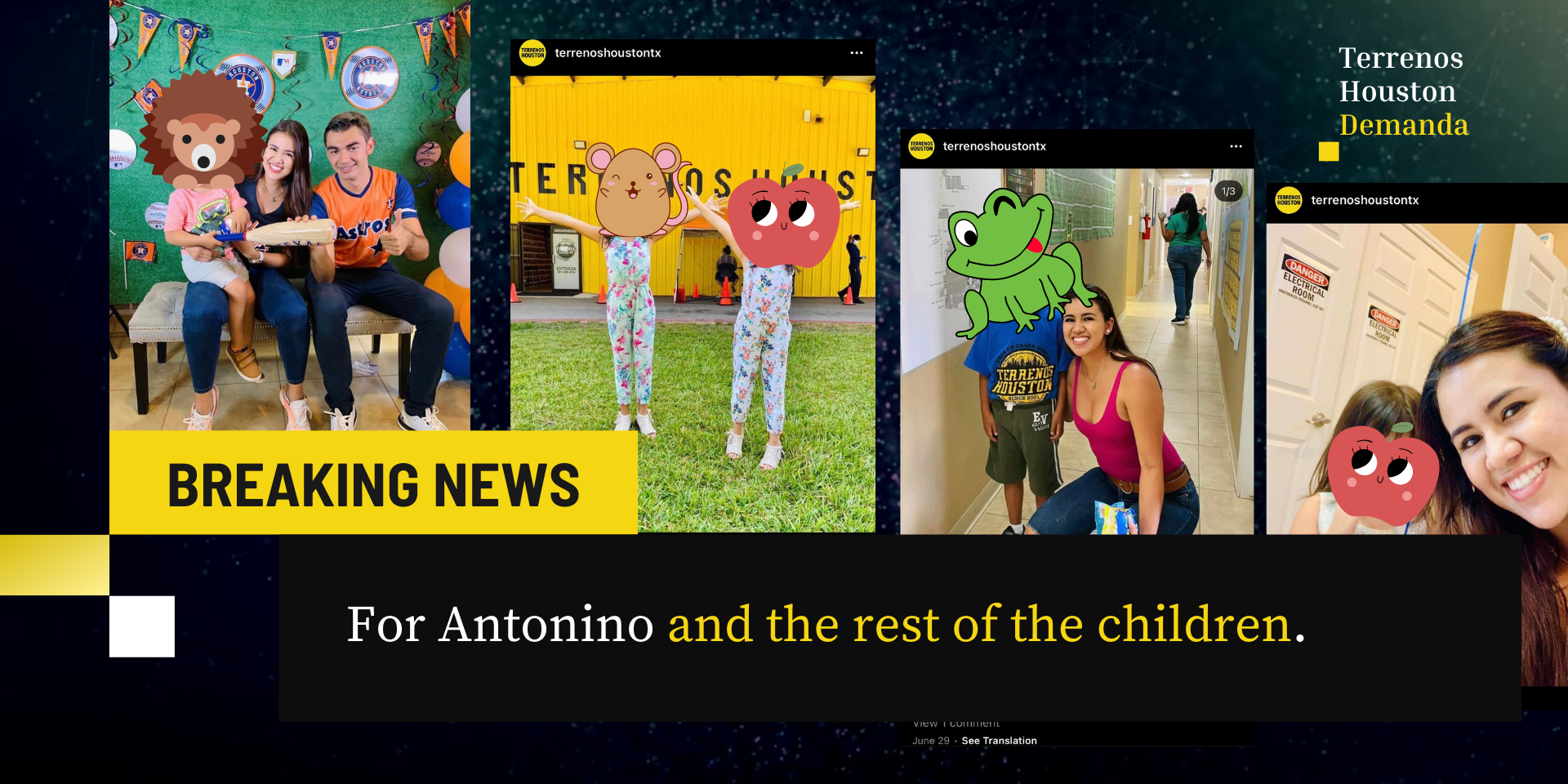 John Harris Terrenos Houston - For Antonino and the Rest of the Children