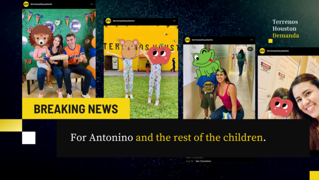 John Harris Terrenos Houston - For Antonino and the Rest of the Children