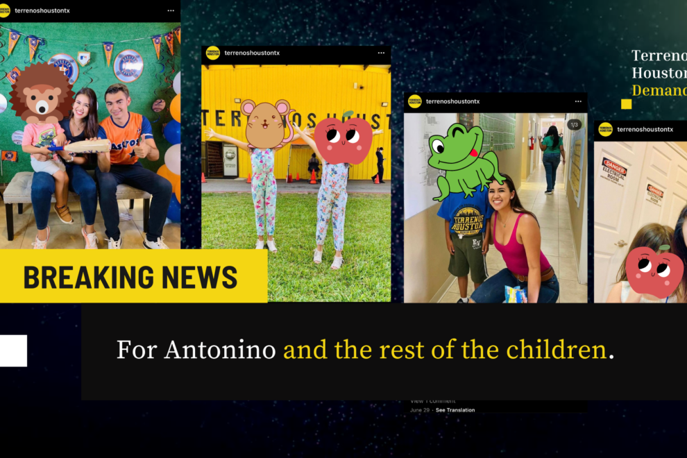 John Harris Terrenos Houston - For Antonino and the Rest of the Children