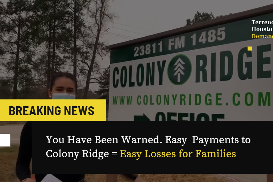 terrenos houston complaints