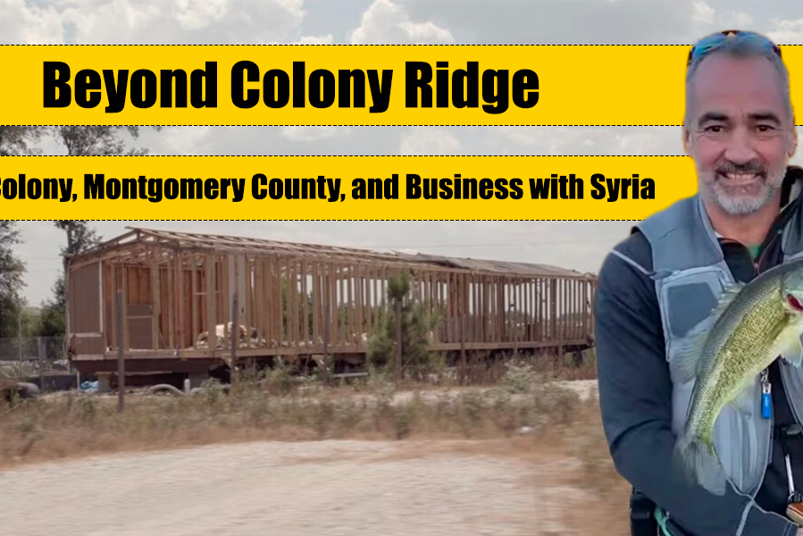 john harris, colony ridge, king's colony and Syria