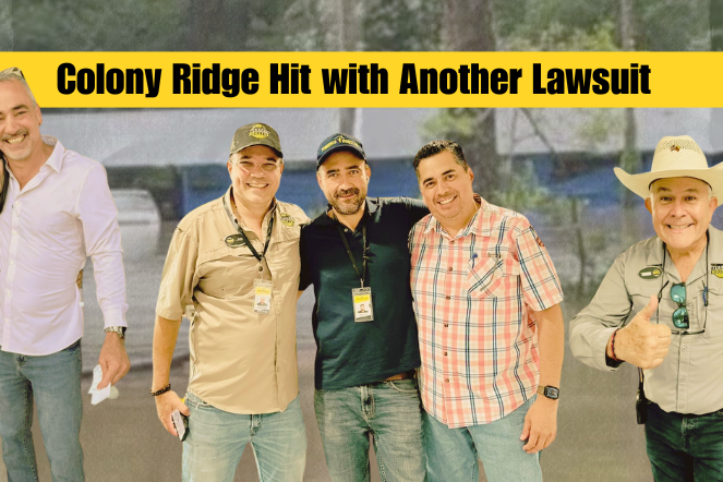 Colony Ridge Laqsuit Update - Terrenos Houston Update - John Harris - Laura Camila Castro